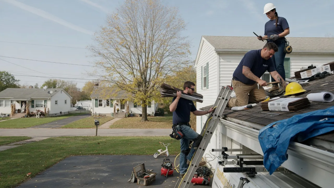 Local Roofing Contractors in Powers, MI near me